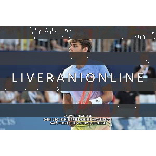 Flavio Cobolli durante la Hopman Cup 2025 Domenica 20 Luglio 2025 Bari - Fiera del Levante ©ANDREA ROSITO - AGENZIA ALDO LIVERANI SAS