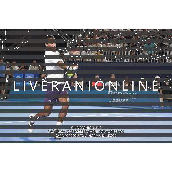 Felix Auger-Aliassime durante la Hopman Cup 2025 Domenica 20 Luglio 2025 Bari - Fiera del Levante ©ANDREA ROSITO - AGENZIA ALDO LIVERANI SAS