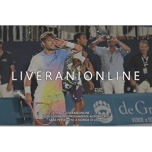 Flavio Cobolli durante la Hopman Cup 2025 Domenica 20 Luglio 2025 Bari - Fiera del Levante ©ANDREA ROSITO - AGENZIA ALDO LIVERANI SAS