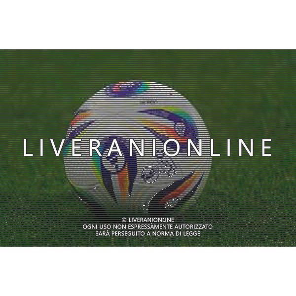 TVEM July 07, 2025 Geneva, Switzerland - Portugal vs Italy - Women\'s UEFA Euro 2025 - Stade de Geneve. In the pic: Official Ball Women\'s UEFA Euro 2025 foto emmanuele mastrodonato-ag aldo liverani sas