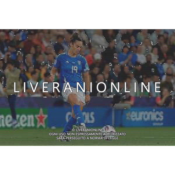 TVEM July 07, 2025 Geneva, Switzerland - Portugal vs Italy - Women\'s UEFA Euro 2025 - Stade de Geneve. In the pic: Martina Lenzini of Italy foto emmanuele mastrodonato-ag aldo liverani sas
