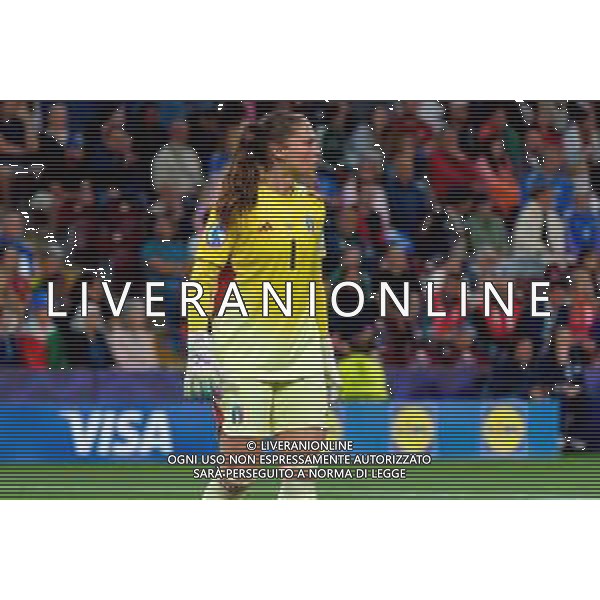 TVEM July 07, 2025 Geneva, Switzerland - Portugal vs Italy - Women\'s UEFA Euro 2025 - Stade de Geneve. In the pic: Laura Giuliani of Italy foto emmanuele mastrodonato-ag aldo liverani sas