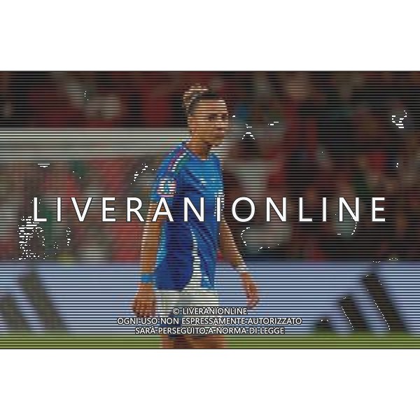 TVEM July 07, 2025 Geneva, Switzerland - Portugal vs Italy - Women\'s UEFA Euro 2025 - Stade de Geneve. In the pic: Arianna Caruso of Italy foto emmanuele mastrodonato-ag aldo liverani sas