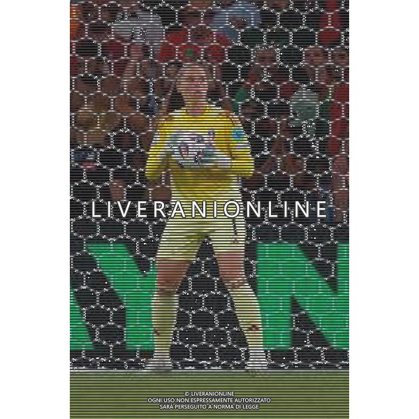 TVEM July 07, 2025 Geneva, Switzerland - Portugal vs Italy - Women\'s UEFA Euro 2025 - Stade de Geneve. In the pic: Laura Giuliani of Italy foto emmanuele mastrodonato-ag aldo liverani sas