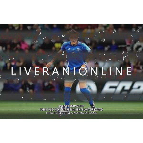 TVEM July 07, 2025 Geneva, Switzerland - Portugal vs Italy - Women\'s UEFA Euro 2025 - Stade de Geneve. In the pic: Elena Linari of Italy foto emmanuele mastrodonato-ag aldo liverani sas