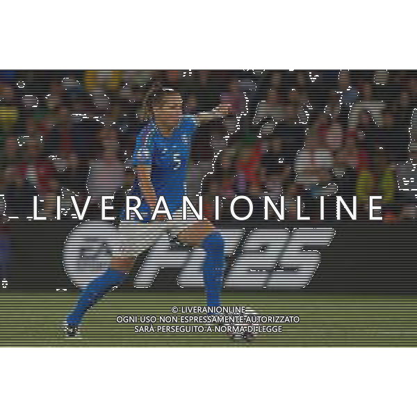 TVEM July 07, 2025 Geneva, Switzerland - Portugal vs Italy - Women\'s UEFA Euro 2025 - Stade de Geneve. In the pic: Elena Linari of Italy foto emmanuele mastrodonato-ag aldo liverani sas
