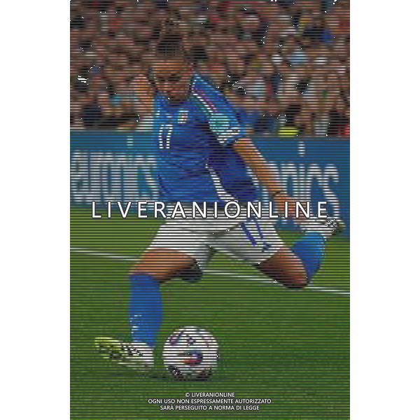 TVEM July 07, 2025 Geneva, Switzerland - Portugal vs Italy - Women\'s UEFA Euro 2025 - Stade de Geneve. In the pic: Lisa Boattin of Italy foto emmanuele mastrodonato-ag aldo liverani sas
