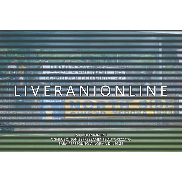 I tifosi del ChievoVerona presenti allo stadio Presentazione squadra e primo allenamento ChievoVerona Chievo 19-07-2025 Bottagisio sports center foto Ricky Monteiro Martins/Agenzia Liverani sas- AGENZIA ALDO LIVERANI SAS