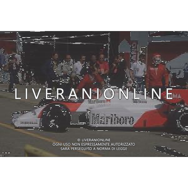 DIAP-RETROSPETTIVA NIKI LAUDA PILOTA F1 NELLA FOTO NIKI LAUDA NELL\'ANNO 1984 AG ALDO LIVERANI SAS
