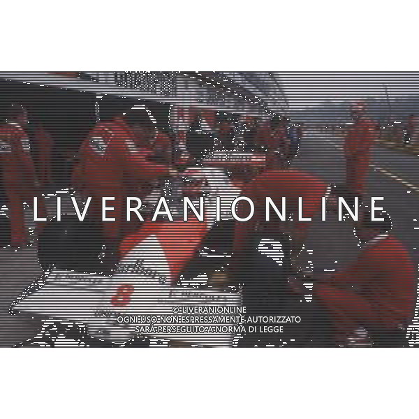 DIAP-RETROSPETTIVA NIKI LAUDA PILOTA F1 NELLA FOTO NIKI LAUDA NELL\'ANNO 1984 AG ALDO LIVERANI SAS