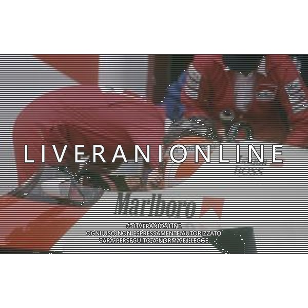 DIAP-RETROSPETTIVA NIKI LAUDA PILOTA F1 NELLA FOTO NIKI LAUDA NELL\'ANNO 1984 AG ALDO LIVERANI SAS