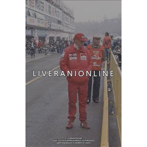 DIAP-RETROSPETTIVA NIKI LAUDA PILOTA F1 NELLA FOTO NIKI LAUDA NELL\'ANNO 1984 AG ALDO LIVERANI SAS