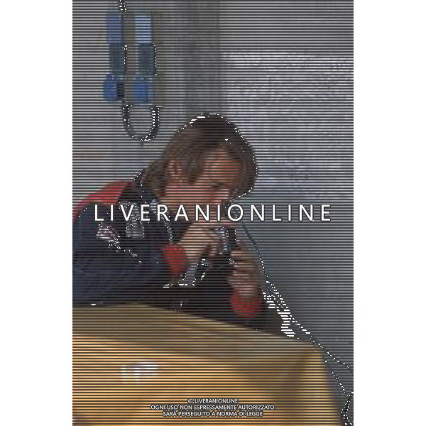 DIAP-RETROSPETTIVA RENE\' ARNOUX PILOTA F1 NELLA FOTO RENE\' ARNOUX NELL\'ANNO 1983 AG ALDO LIVERANI SAS