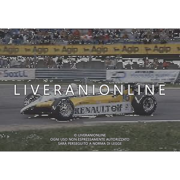 DIAP-RETROSPETTIVA RENE\' ARNOUX PILOTA F1 NELLA FOTO RENE\' ARNOUX NELL\'ANNO 1983 AG ALDO LIVERANI SAS