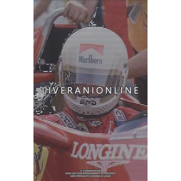 DIAP-RETROSPETTIVA RENE\' ARNOUX PILOTA F1 NELLA FOTO RENE\' ARNOUX NELL\'ANNO 1984 AG ALDO LIVERANI SAS