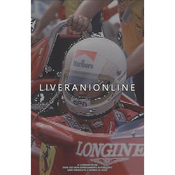 DIAP-RETROSPETTIVA RENE\' ARNOUX PILOTA F1 NELLA FOTO RENE\' ARNOUX NELL\'ANNO 1984 AG ALDO LIVERANI SAS