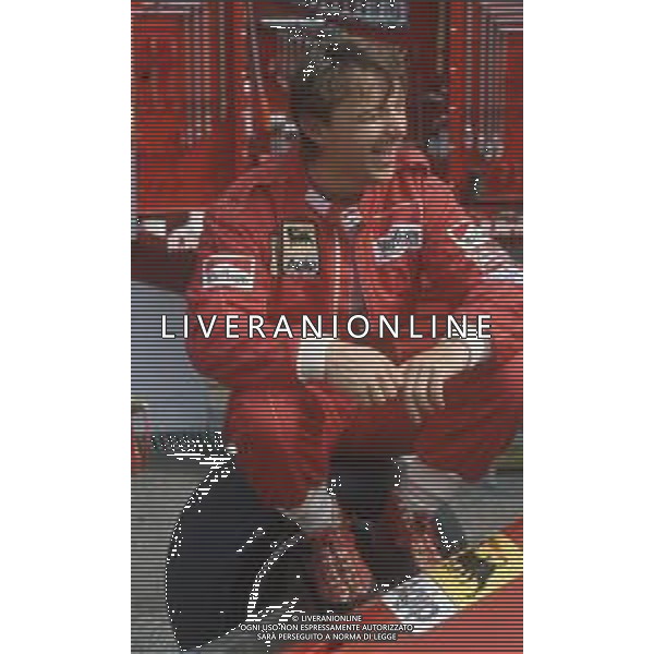 DIAP-RETROSPETTIVA RENE\' ARNOUX PILOTA F1 NELLA FOTO RENE\' ARNOUX NELL\'ANNO 1984 AG ALDO LIVERANI SAS