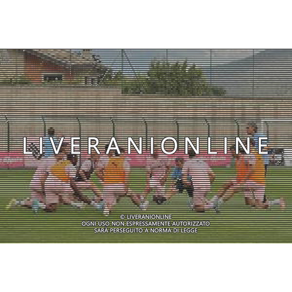 Chatillon (Ao) 20.07.2025 Stadio Brunod @Manuela Viganti /Ag. Aldo Liverani sas Amichevole Pre Campionato Serie B Palermo Fc vs Fc Paradiso Stagione2025/2026 Nella foto: filippo inzaghi in mezzo ai suoi giocatori ©VIGANTI - AGENZIA ALDO LIVERANI SAS