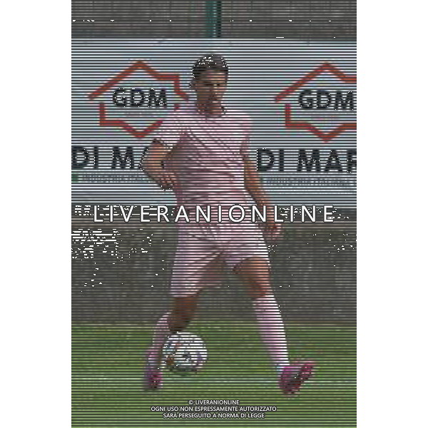 Chatillon (Ao) 20.07.2025 Stadio Brunod @Manuela Viganti /Ag. Aldo Liverani sas Amichevole Pre Campionato Serie B Palermo Fc vs Fc Paradiso Stagione2025/2026 Nella foto: pietro ceccaroni ©VIGANTI - AGENZIA ALDO LIVERANI SAS