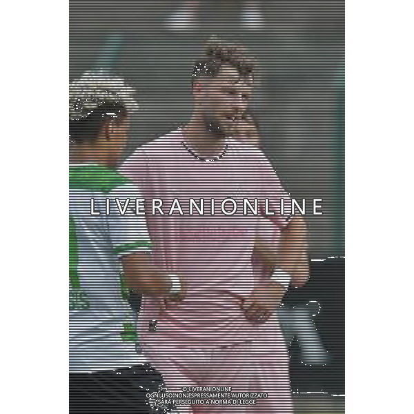 Chatillon (Ao) 20.07.2025 Stadio Brunod @Manuela Viganti /Ag. Aldo Liverani sas Amichevole Pre Campionato Serie B Palermo Fc vs Fc Paradiso Stagione2025/2026 Nella foto: jeremy le douaron ©VIGANTI - AGENZIA ALDO LIVERANI SAS