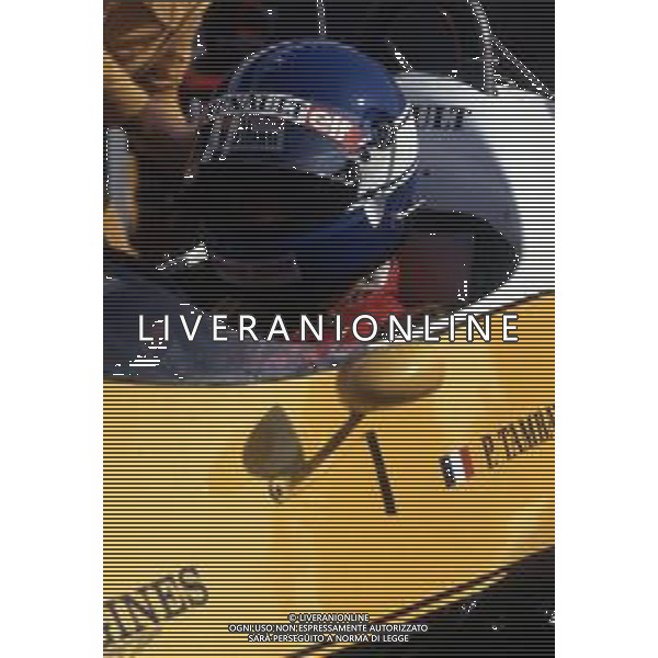 DIAP-RETROSPETTIVA PATRICK TAMBAY PILOTA F1 NELLA FOTO PATRICK TAMBAY NELL\'ANNO 1983 AG ALDO LIVERANI SAS