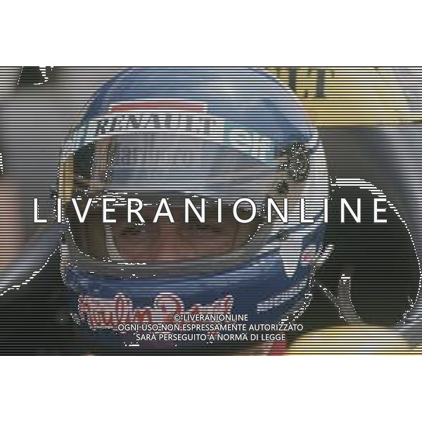 DIAP-RETROSPETTIVA PATRICK TAMBAY PILOTA F1 NELLA FOTO PATRICK TAMBAY NELL\'ANNO 1983 AG ALDO LIVERANI SAS