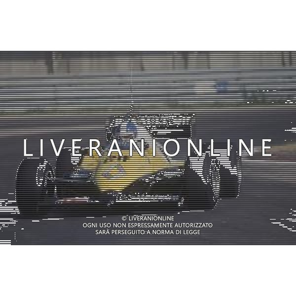 DIAP-RETROSPETTIVA PATRICK TAMBAY PILOTA F1 NELLA FOTO PATRICK TAMBAY NELL\'ANNO 1983 AG ALDO LIVERANI SAS