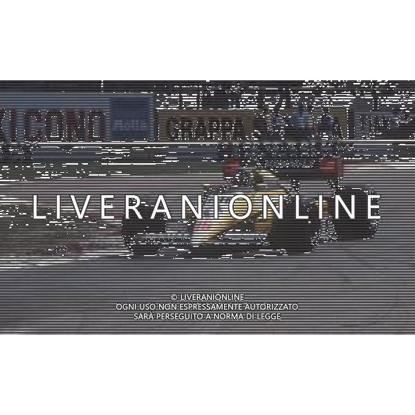 DIAP-RETROSPETTIVA PATRICK TAMBAY PILOTA F1 NELLA FOTO PATRICK TAMBAY NELL\'ANNO 1984 AG ALDO LIVERANI SAS