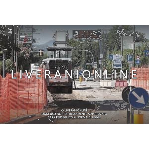 IMOLA 22 07 2025 VIA SELICE CHIUSA PER I LAVORI ALTEZZA DA SACMI FINO SUPERMERCATO ALDI ©SANNA - AGENZIA ALDO LIVERANI SAS