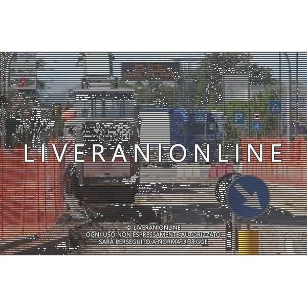 IMOLA 22 07 2025 VIA SELICE CHIUSA PER I LAVORI ALTEZZA DA SACMI FINO SUPERMERCATO ALDI ©SANNA - AGENZIA ALDO LIVERANI SAS