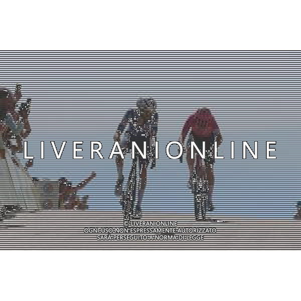 22-07-2025 Tour De France; Tappa 16 Montpellier - Le Mont Ventoux; 2025, Soudal - Quick Step; 2025, Ef Education - Easypost; Paret Peintre, Valentin; Healy, Ben; Le Mont Ventoux; ©SIROTTI - AGENZIA ALDO LIVERANI SAS