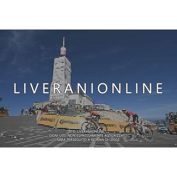 22-07-2025 Tour De France; Tappa 16 Montpellier - Le Mont Ventoux; 2025, Uno X Mobility; Leknessund, Andreas; Johannessen, Tobias Halland; Le Mont Ventoux; ©SIROTTI - AGENZIA ALDO LIVERANI SAS