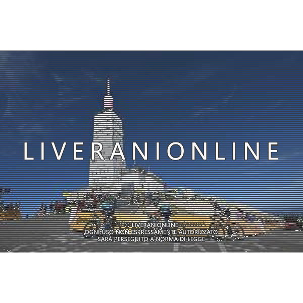22-07-2025 Tour De France; Tappa 16 Montpellier - Le Mont Ventoux; 2025, Xds - Astana; 2025, Uae Team Emirates - Xrg; Champoussin, Clement; Velasco, Simone; Soler, Marc; Le Mont Ventoux; ©SIROTTI - AGENZIA ALDO LIVERANI SAS