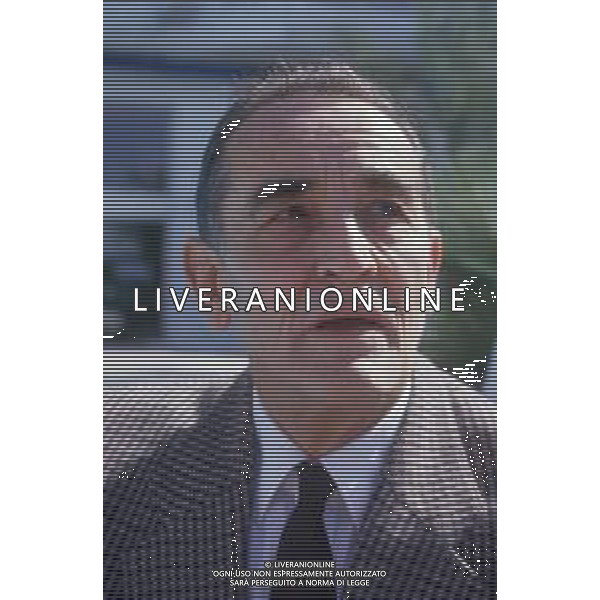 DIAP-RETROSPETTIVA VITTORIO GASSMAN ATTORE NELLA FOTO VITTORIO GASSMAN A CANNES NELL\'ANNO 1987 AG ALDO LIVERANI SAS