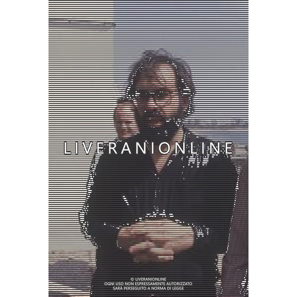 DIAP-RETROSPETTIVA FRANCIS FORD COPPOLA REGISTA NELLA FOTO FRANCIS FORD COPPOLA A CANNES NELL\'ANNO 1980 AG ADO LIVERANI SAS