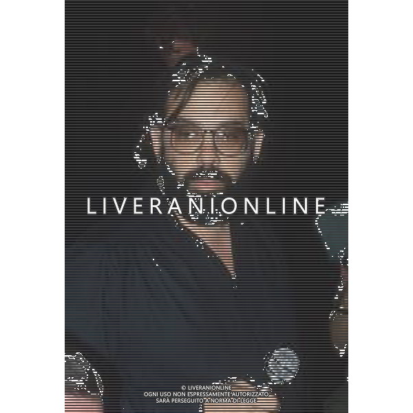 DIAP-RETROSPETTIVA FRANCIS FORD COPPOLA REGISTA NELLA FOTO FRANCIS FORD COPPOLA A CANNES NELL\'ANNO 1980 AG ADO LIVERANI SAS