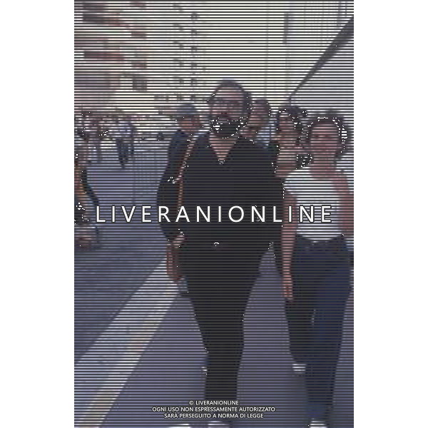 DIAP-RETROSPETTIVA FRANCIS FORD COPPOLA REGISTA NELLA FOTO FRANCIS FORD COPPOLA A CANNES NELL\'ANNO 1980 AG ADO LIVERANI SAS