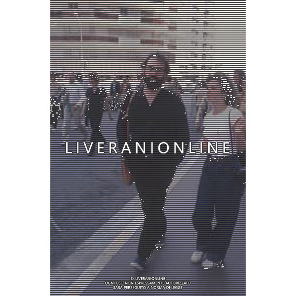 DIAP-RETROSPETTIVA FRANCIS FORD COPPOLA REGISTA NELLA FOTO FRANCIS FORD COPPOLA A CANNES NELL\'ANNO 1980 AG ADO LIVERANI SAS