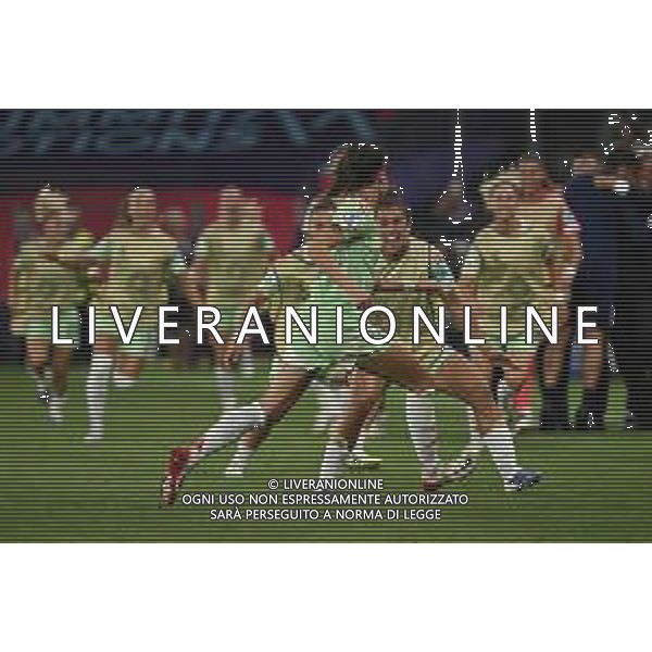 TVRG Inghilterra vs Italia nella foto giocatrici Italia esultanza dopo il gol dell\'1 a 0 Ginevra (SVI) 22-07-2025 Stadio di Ginevra Inghilterra vs Italia Semifinale Campionati Europei femminili UEFA Euro 2025 foto Roberto Garavaglia/Agenzia Aldo Liverani sas