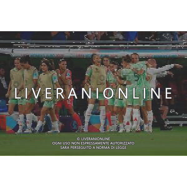 TVEM July 22, 2025 Geneva, Switzerland - England vs Italy - Women\'s UEFA Euro 2025 - Stade de Geneve. In the pic: Barbara Bonansea of Italy celebrates after scoring a goal with teammates ©TVEM Emmanuele Mastrodonato - AGENZIA ALDO LIVERANI SAS