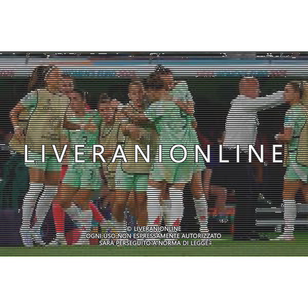 TVEM July 22, 2025 Geneva, Switzerland - England vs Italy - Women\'s UEFA Euro 2025 - Stade de Geneve. In the pic: Barbara Bonansea of Italy celebrates after scoring a goal with teammates ©TVEM Emmanuele Mastrodonato - AGENZIA ALDO LIVERANI SAS