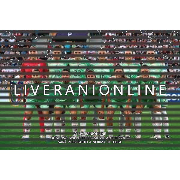 TVEM July 22, 2025 Geneva, Switzerland - England vs Italy - Women\'s UEFA Euro 2025 - Stade de Geneve. In the pic: Italy team line up ©TVEM Emmanuele Mastrodonato - AGENZIA ALDO LIVERANI SAS