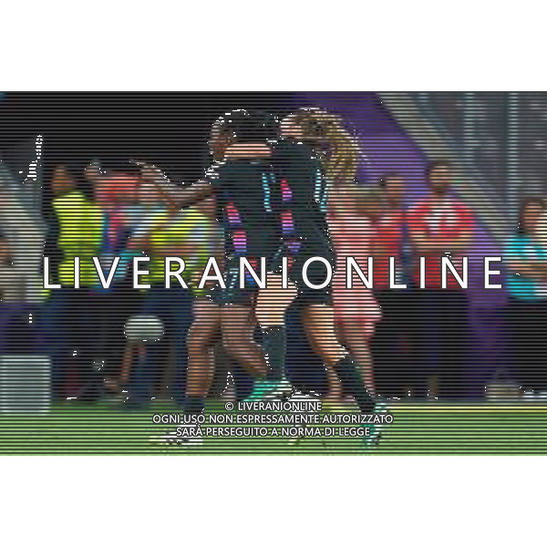TVEM July 22, 2025 Geneva, Switzerland - England vs Italy - Women\'s UEFA Euro 2025 - Stade de Geneve. In the pic: Michelle Agyemang of England celebrates after scoring a goal ©TVEM Emmanuele Mastrodonato - AGENZIA ALDO LIVERANI SAS