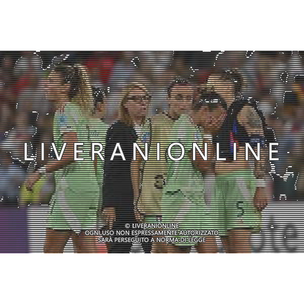 TVRG Inghilterra vs Italia nella foto delusione Italia Ginevra (SVI) 22-07-2025 Stadio di Ginevra Inghilterra vs Italia Semifinale Campionati Europei femminili UEFA Euro 2025 foto Roberto Garavaglia/Agenzia Aldo Liverani sas