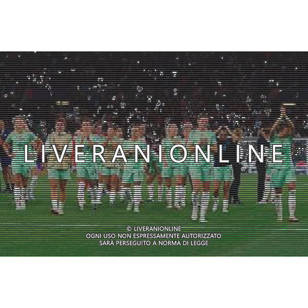 TVEM July 22, 2025 Geneva, Switzerland - England vs Italy - Women\'s UEFA Euro 2025 - Stade de Geneve. In the pic: players of Italy disappointed - delusione italia ©TVEM Emmanuele Mastrodonato - AGENZIA ALDO LIVERANI SAS