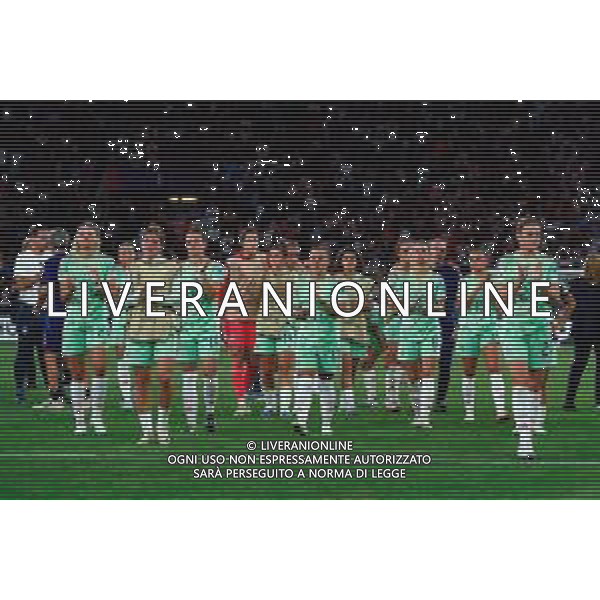 TVEM July 22, 2025 Geneva, Switzerland - England vs Italy - Women\'s UEFA Euro 2025 - Stade de Geneve. In the pic: players of Italy disappointed - delusione italia ©TVEM Emmanuele Mastrodonato - AGENZIA ALDO LIVERANI SAS