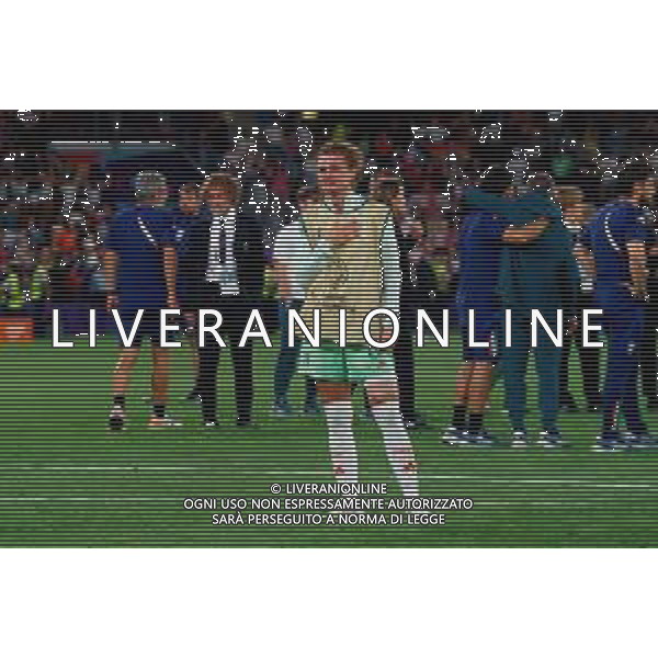 TVEM July 22, 2025 Geneva, Switzerland - England vs Italy - Women\'s UEFA Euro 2025 - Stade de Geneve. In the pic: Cristiana Girelli of Italy disappointment - delusione italia ©TVEM Emmanuele Mastrodonato - AGENZIA ALDO LIVERANI SAS