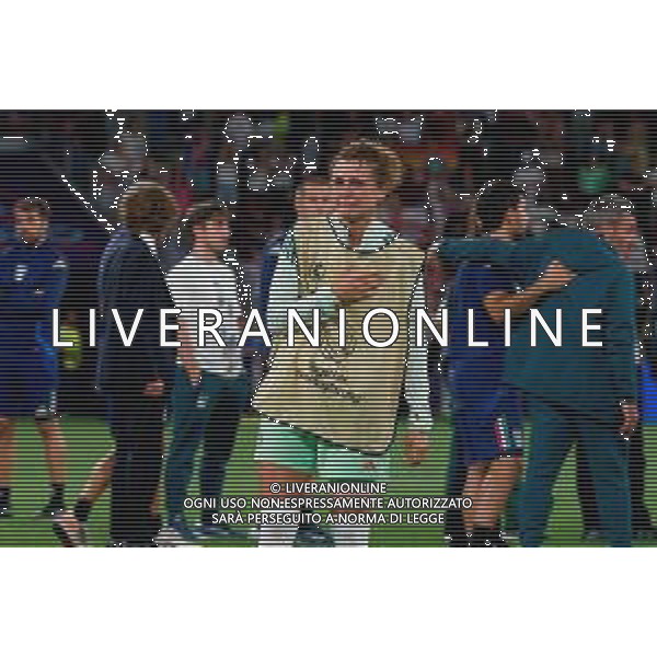TVEM July 22, 2025 Geneva, Switzerland - England vs Italy - Women\'s UEFA Euro 2025 - Stade de Geneve. In the pic: Cristiana Girelli of Italy disappointment - delusione italia ©TVEM Emmanuele Mastrodonato - AGENZIA ALDO LIVERANI SAS