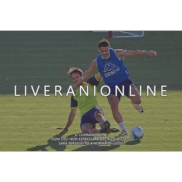 TVLS - Allenamento Fiorentina Calcio Ritiro precampionato, Viola Park Firenze 22.07.2025 nella foto Riccardo Sottil e Luca Ranieri ©TVLS Lisa Guglielmi / Agenzia Aldo Liverani Sas- AGENZIA ALDO LIVERANI SAS