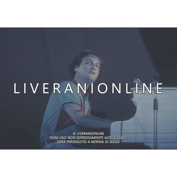 DIAP-RETROSPETTIVA EUGENIO FINARDI CANTANTE NELLA FOTO EUGENIO FINARDI NELL\'ANNO 1983 AG ALDO LIVERANI SAS